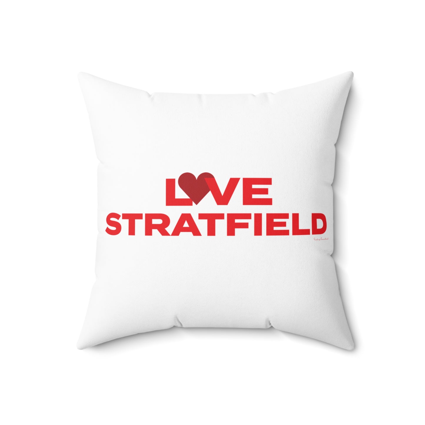 Love Stratfield Spun Polyester Square Pillow