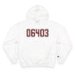 06403 Beacon Falls Connecticut Zip Code Champion Hoodie
