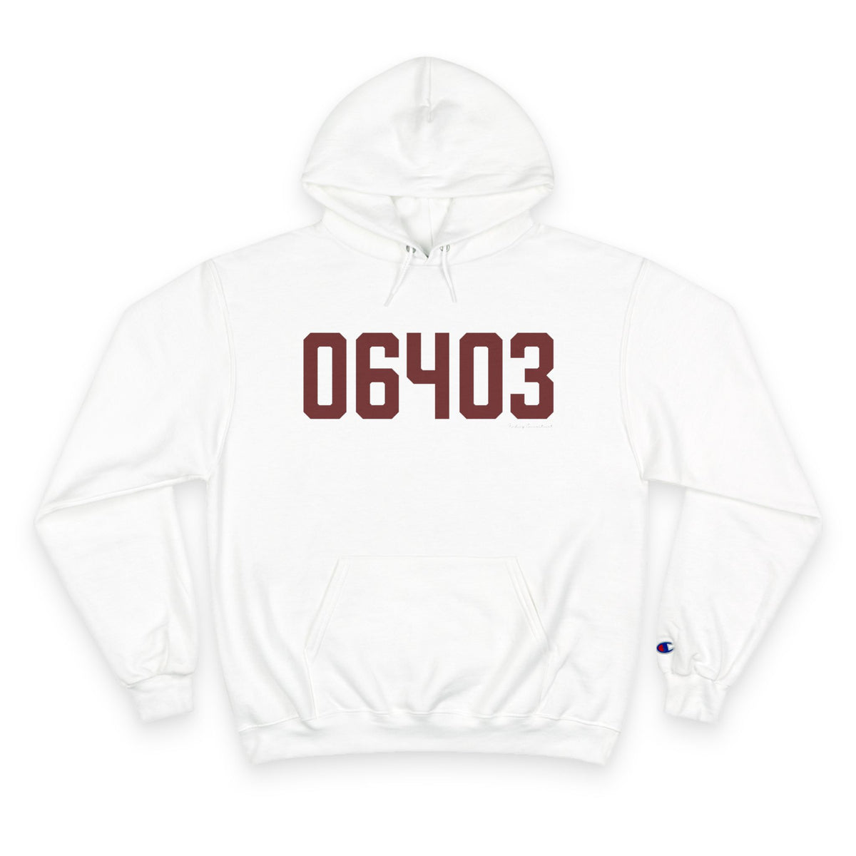 06403 Beacon Falls Connecticut Zip Code Champion Hoodie