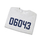 06043 Bolton Connecticut Zip Code Unisex Heavy Blend™ Crewneck Sweatshirt