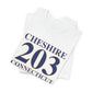 Cheshire 203 Connecticut Unisex Jersey Short Sleeve Tee