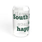 South Norwalk is My Happy Place Sipper Glass, 16oz