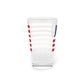 Branford Connecticut Flag Pint Glass, 16oz