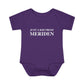 Just a kid from Meriden Infant Baby Rib Bodysuit