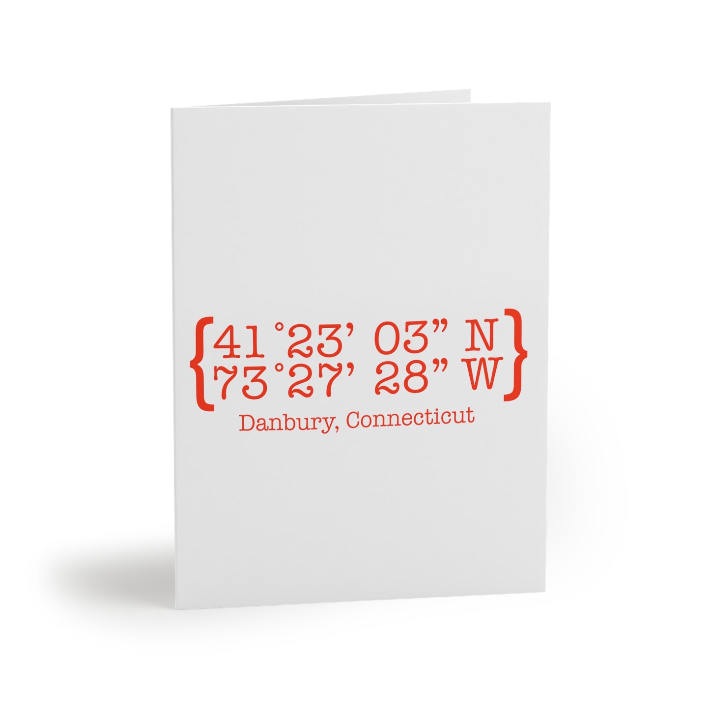 Danbury Coordinates Greeting cards (8, 16, and 24 pcs)