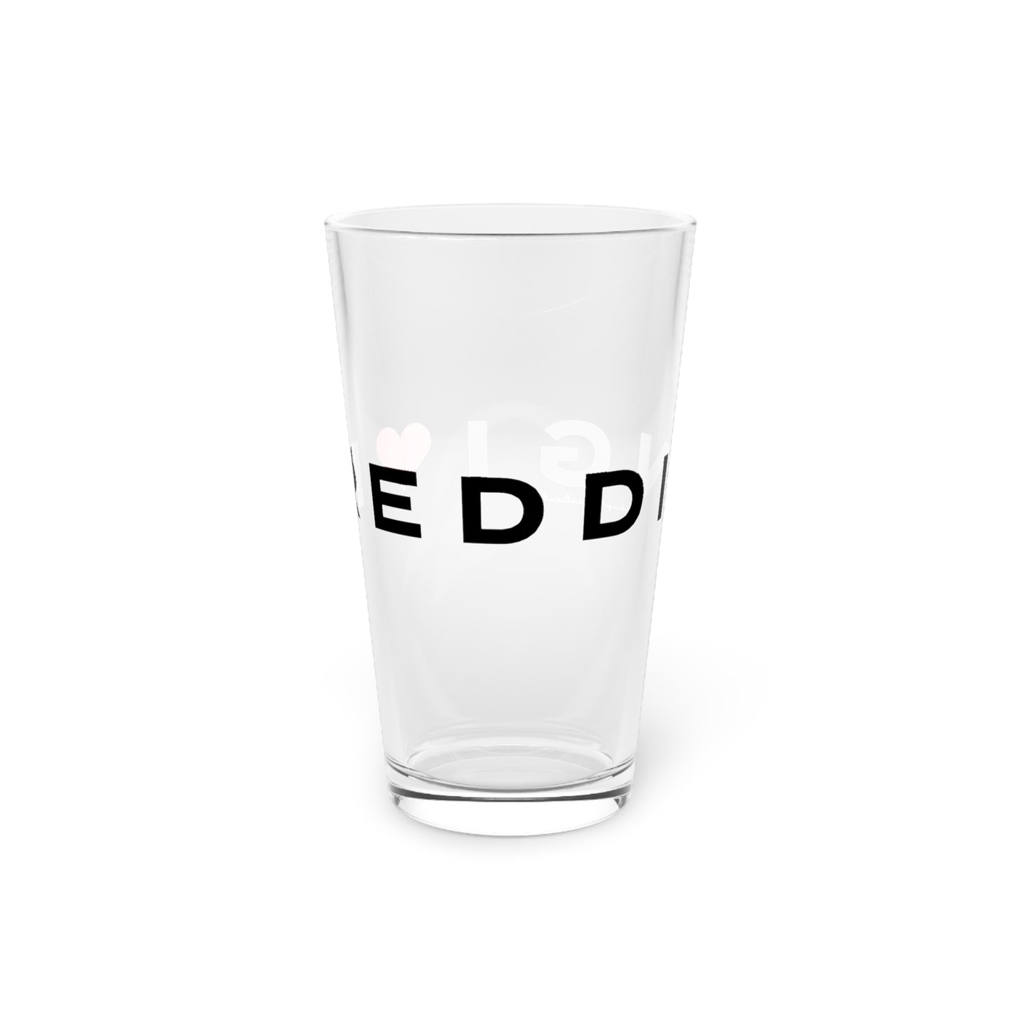 Redding Vision Pint Glass, 16oz