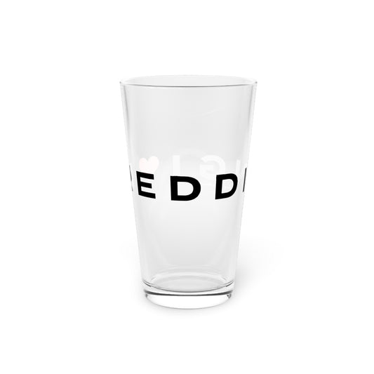 Redding Vision Pint Glass, 16oz