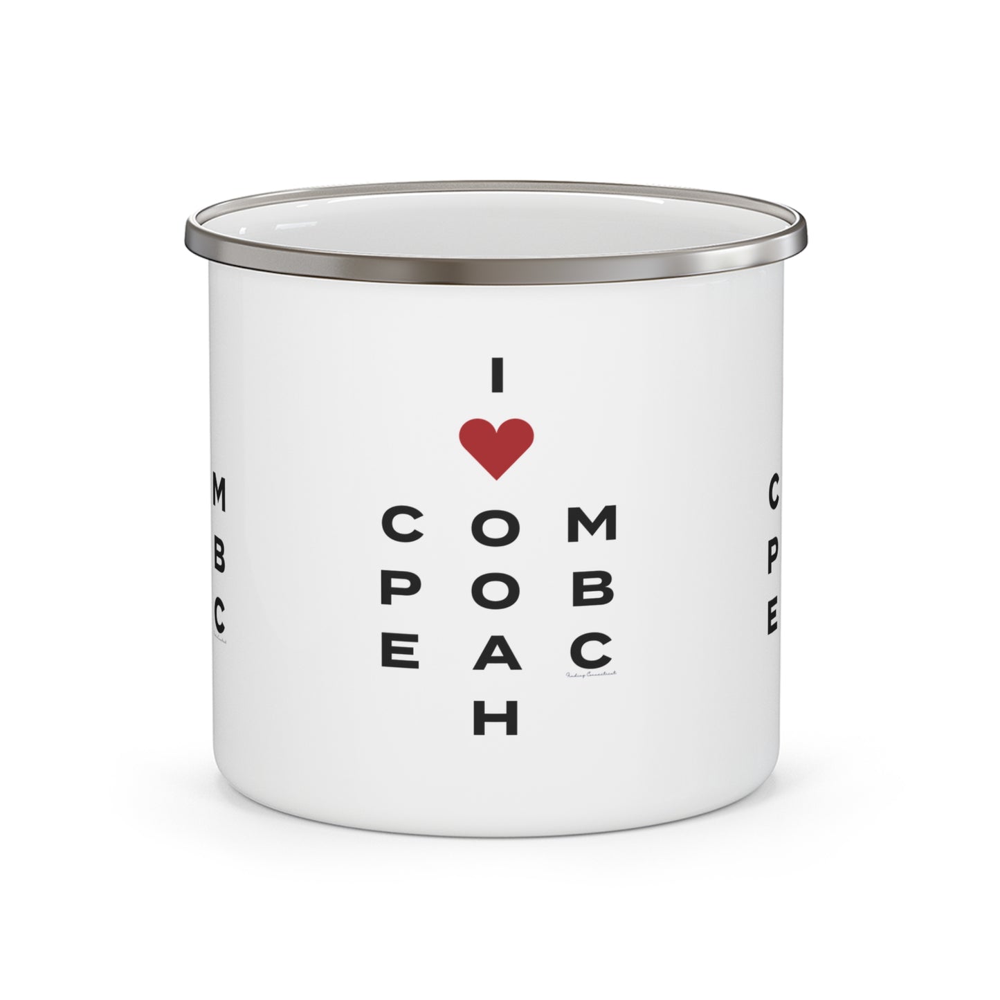 Compo Beach Vision Enamel Camping Mug