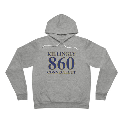 Killingly 860 Connecticut Unisex Sponge Fleece Pullover Hoodie
