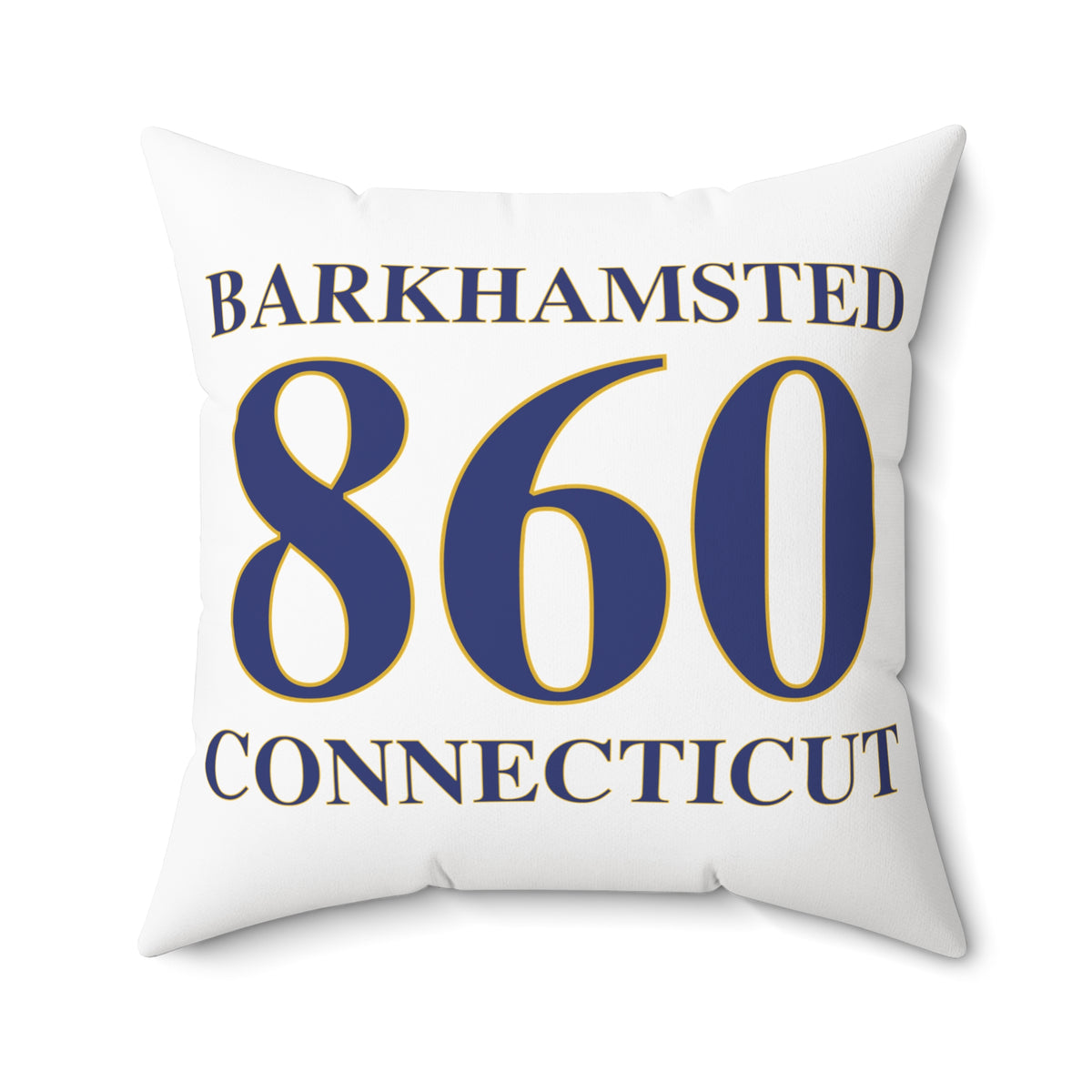 Barkhamsted 860 Connecticut Polyester Square Pillow