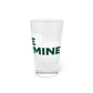 Love Silvermine Pint Glass, 16oz