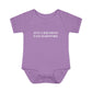 Just a kid from East Hartford Infant Baby Rib Bodysuit