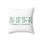 Bridgeport Coordinates Spun Polyester Square Pillow