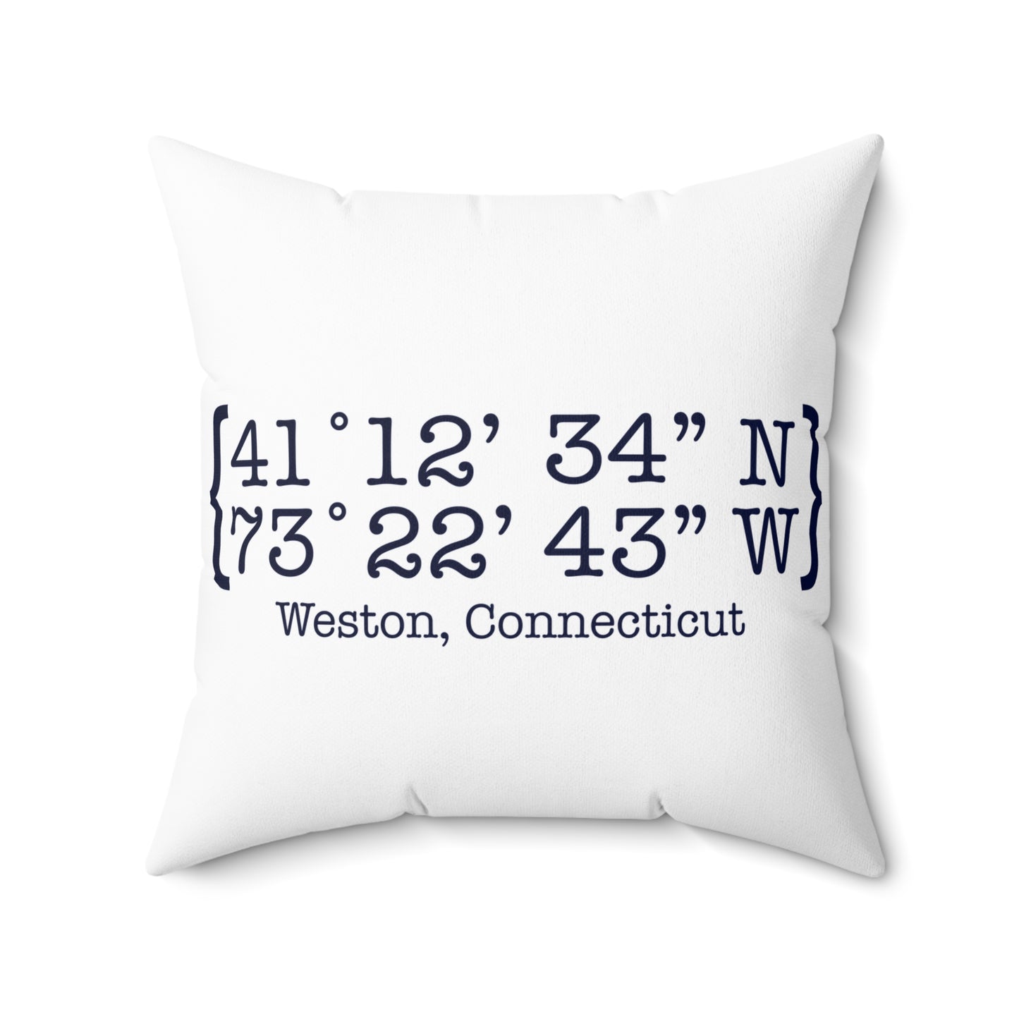 Weston Coordinates Spun Polyester Square Pillow