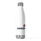 Love Greens Farms 20oz Insulated Bottle