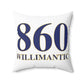 860 Willimantic Spun Polyester Square Pillow