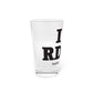 I Heart RDDG Pint Glass, 16oz