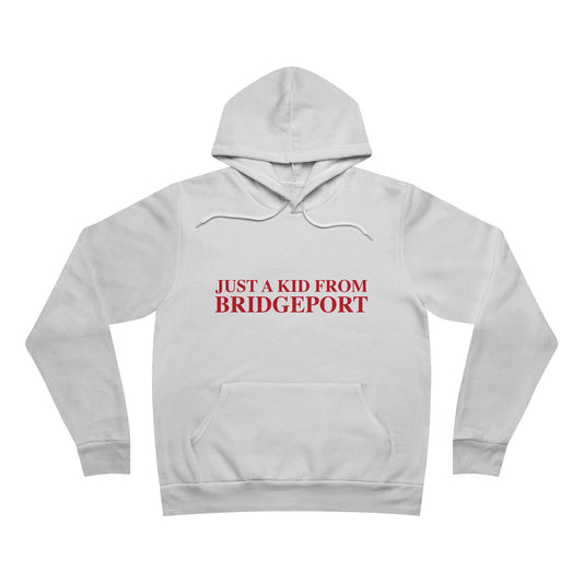 Just a kid from Bridgeport Unisex Sponge Fleece Pullover Hoodie