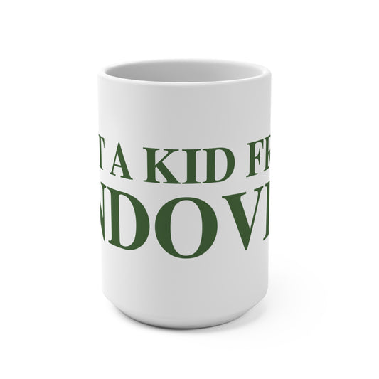 Just a kid from Andover Mug 15oz
