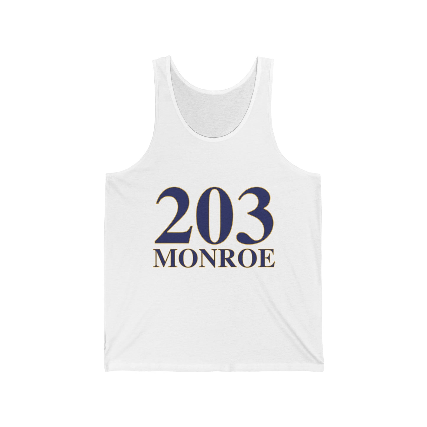 203 Monroe Unisex Jersey Tank