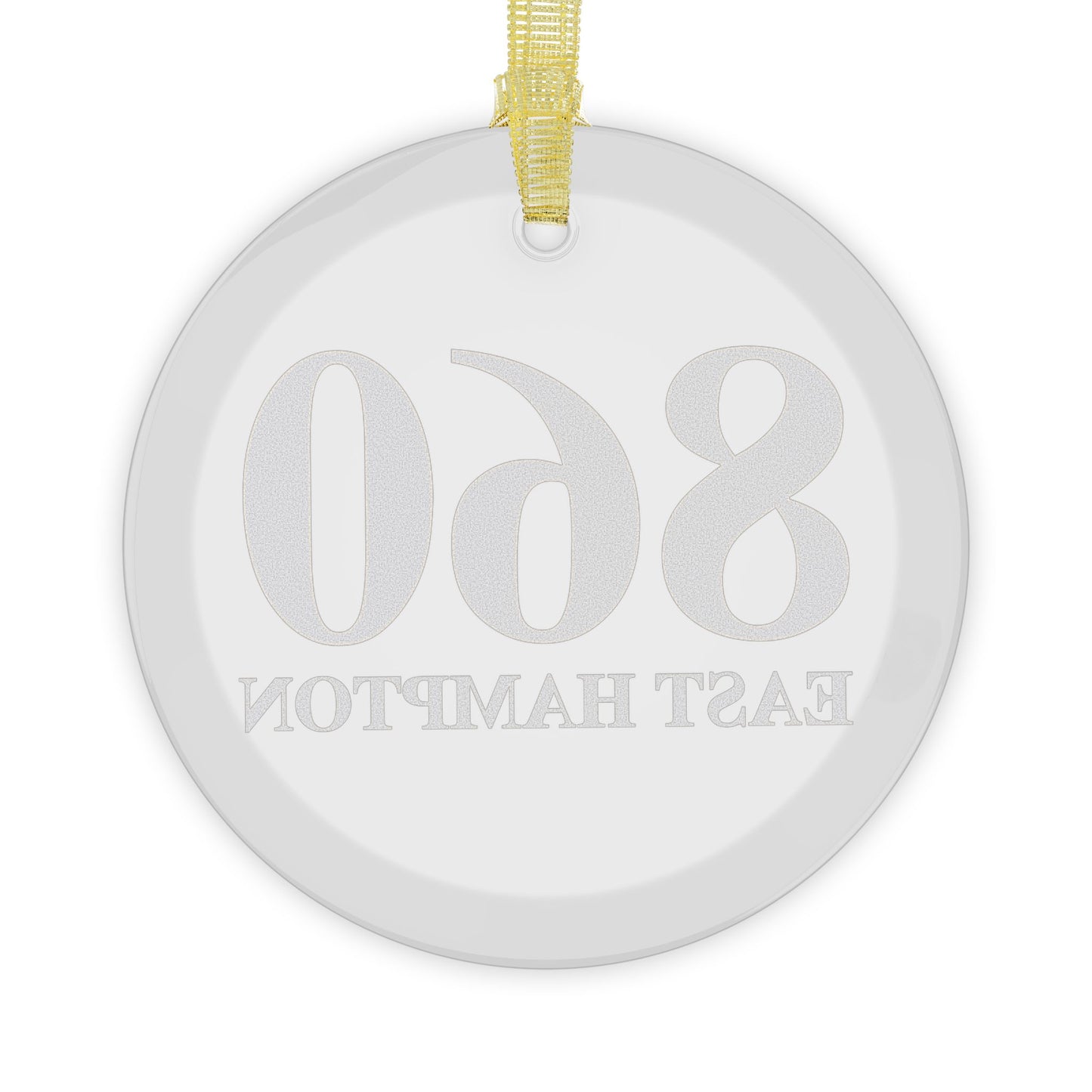 860 East Hampton Glass Ornaments