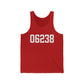06238 Coventry CT Zip Code Unisex Jersey Tank Top