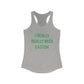 I Really Really Miss Easton Women's Ideal Racerback Tank Top