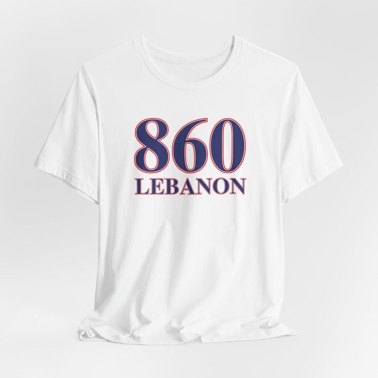 860 Preston Red White & Blue Unisex Jersey Short Sleeve T-Shirt