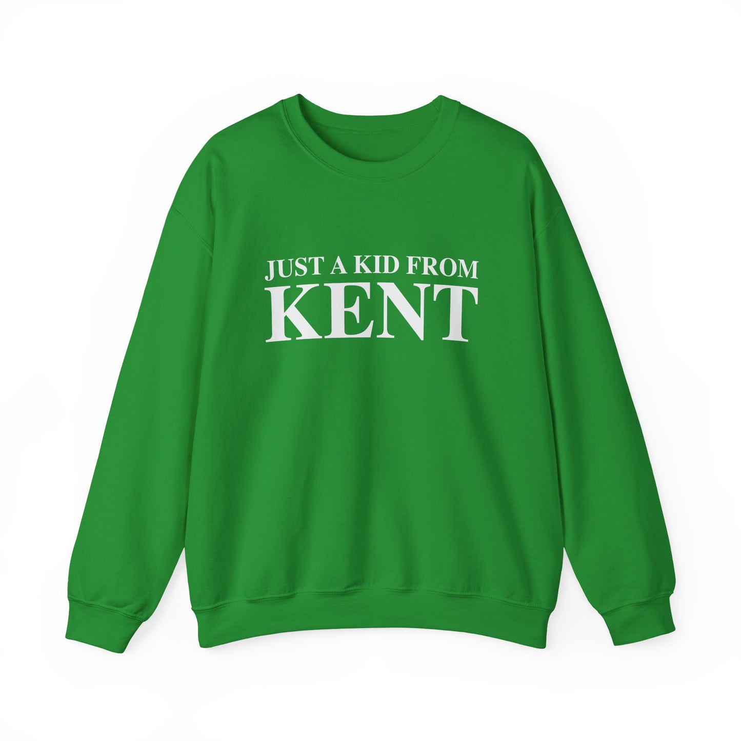 Just a kid from Kent Unisex Heavy Blend™ Crewneck Sweatshirt