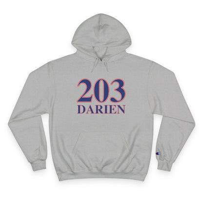 203 Darien Red White & Blue Champion Hoodie