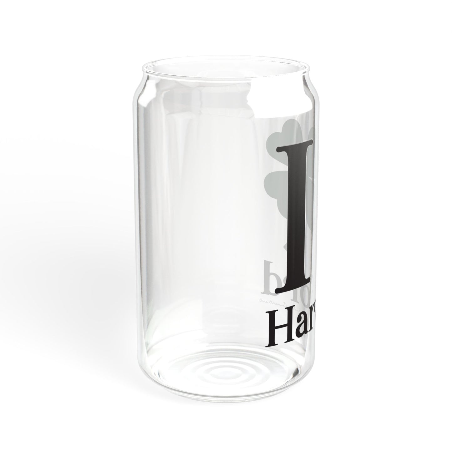 I Clover Hartford Sipper Glass, 16oz