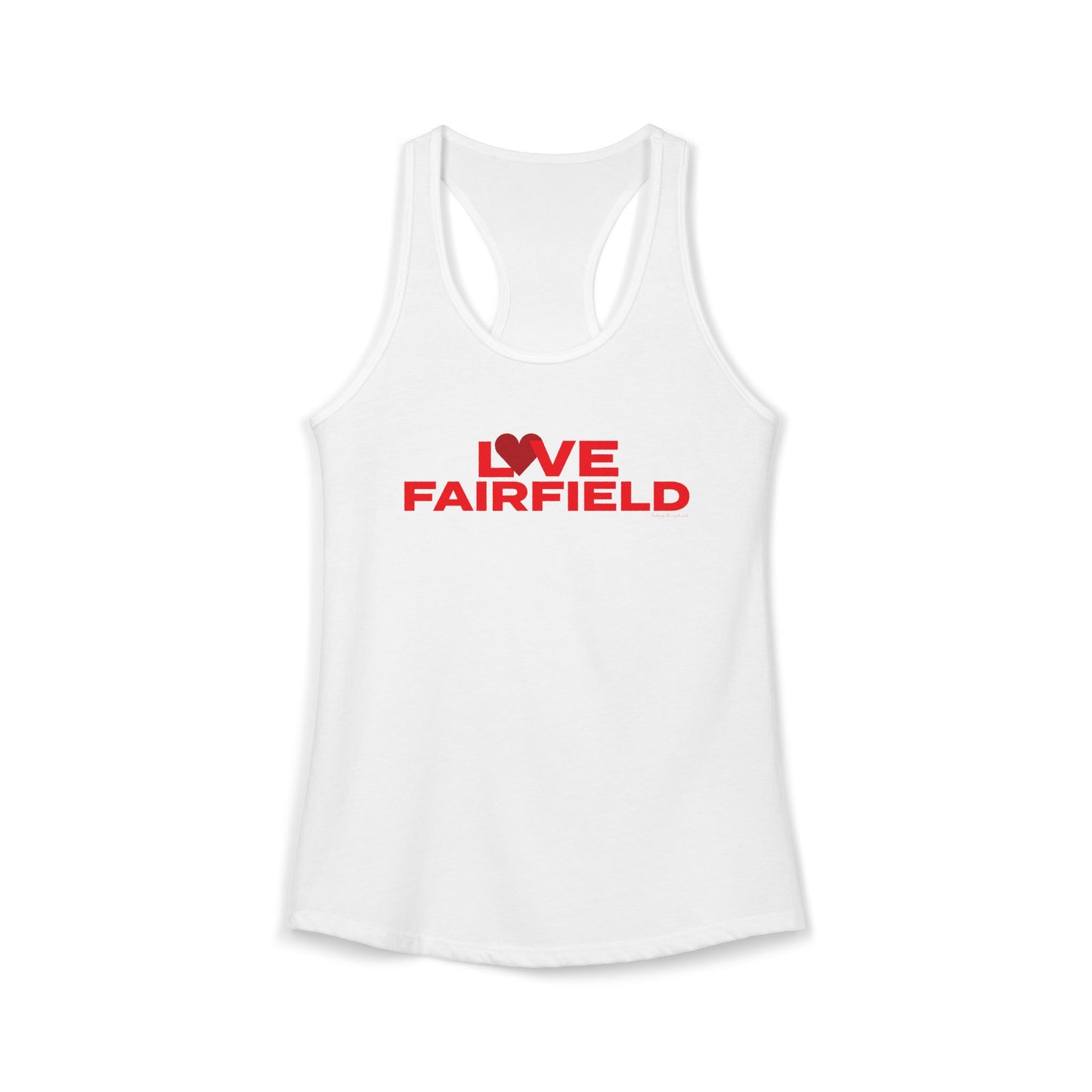 Love Fairfield Women's Ideal Racerback Tank Top