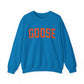 Goose Zip Code Orange & Green Unisex Heavy Blend™ Crewneck Sweatshirt