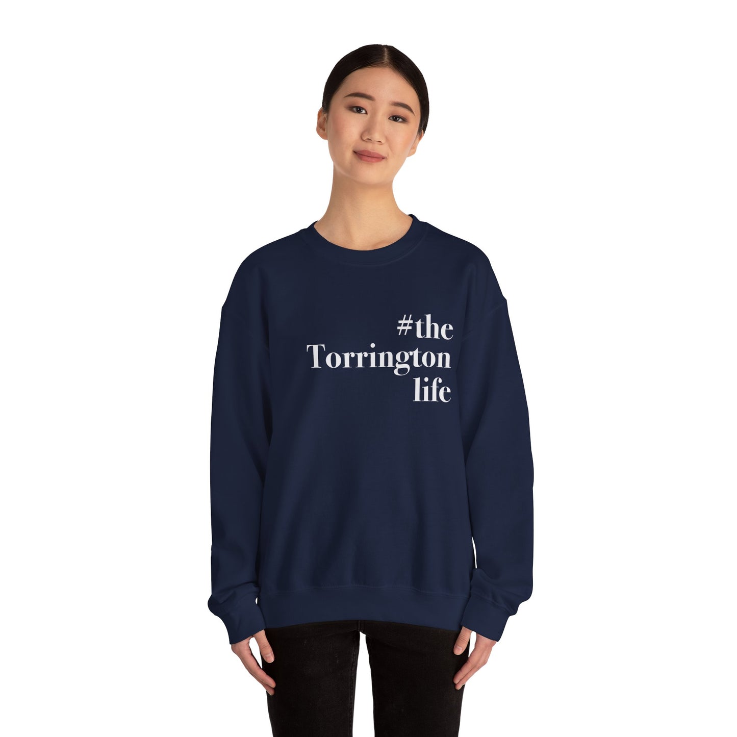 #thetorringtonlife Unisex Heavy Blend™ Crewneck Sweatshirt