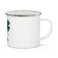 I Clover Salem Enamel Camping Mug