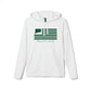 Bozrah Connecticut St. Patrick’s Day Flag adidas Unisex Fleece Hoodie