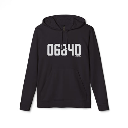06840 New Canaan CT Zip Code adidas Unisex Fleece Hoodie Sweatshirt