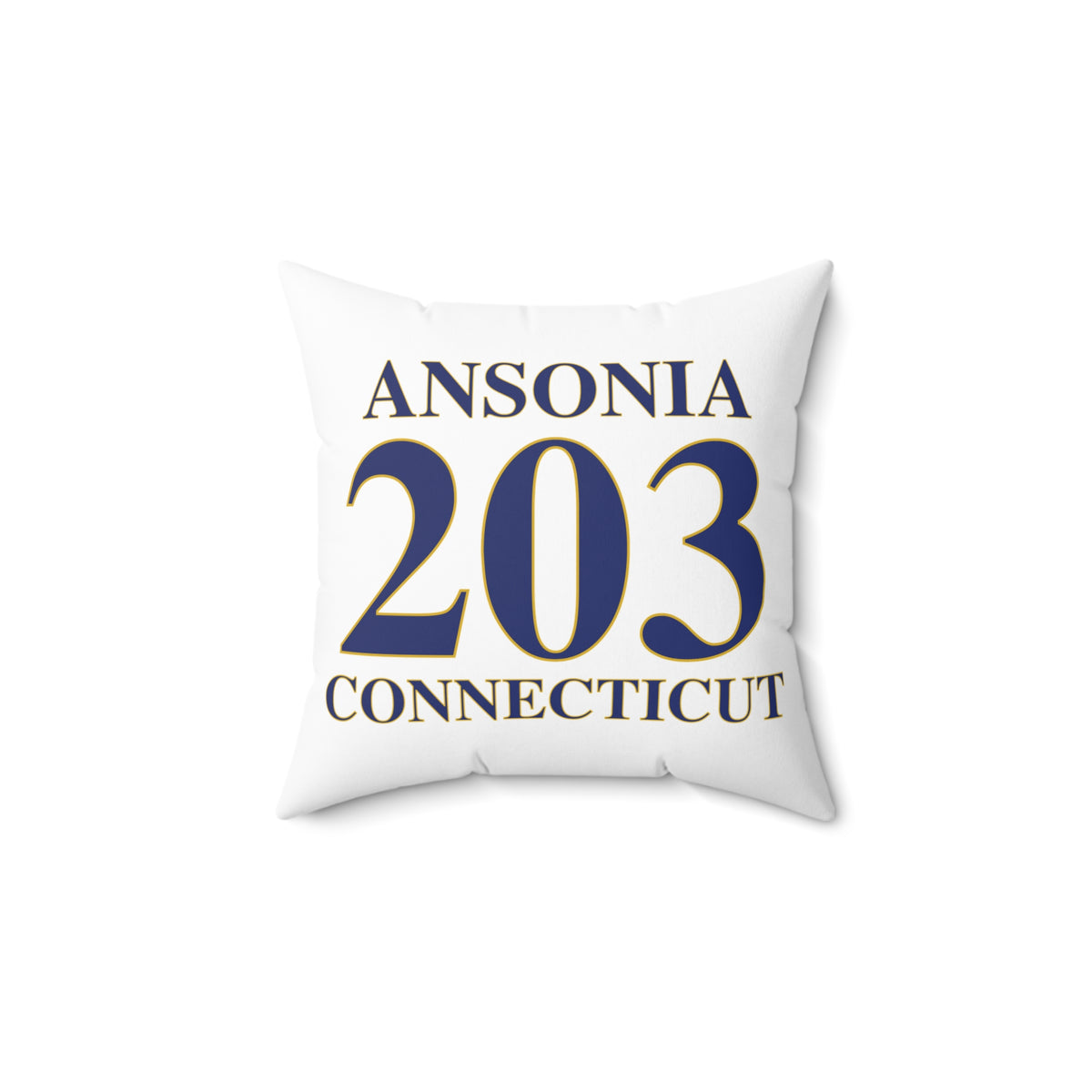 Ansonia 203 Connecticut Polyester Square Pillow