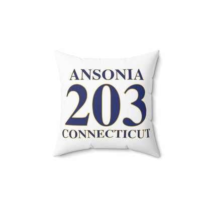 Ansonia 203 Connecticut Polyester Square Pillow