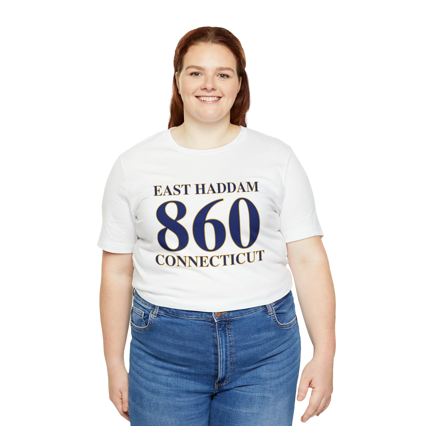 East Haddam 860 Connecticut Unisex Jersey Short Sleeve Tee