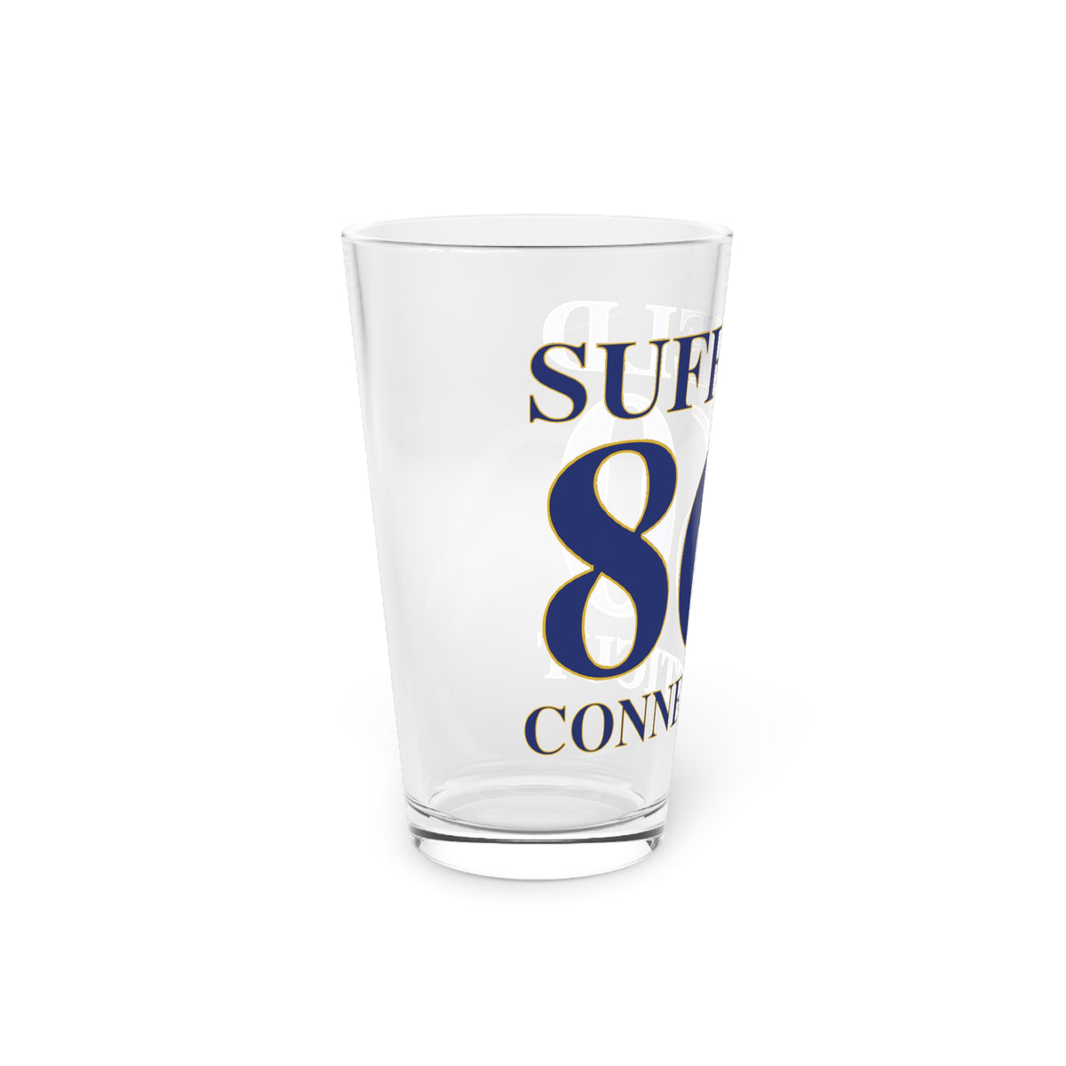 Suffield 860 Connecticut Pint Glass, 16oz