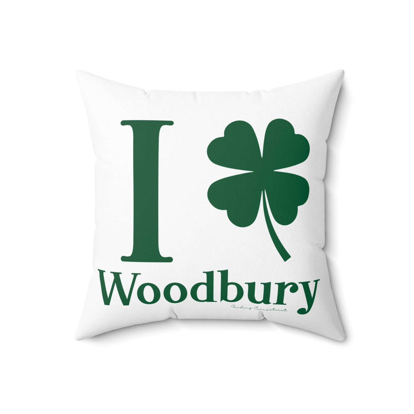 I Clover Woodbury Spun Polyester Square Pillow
