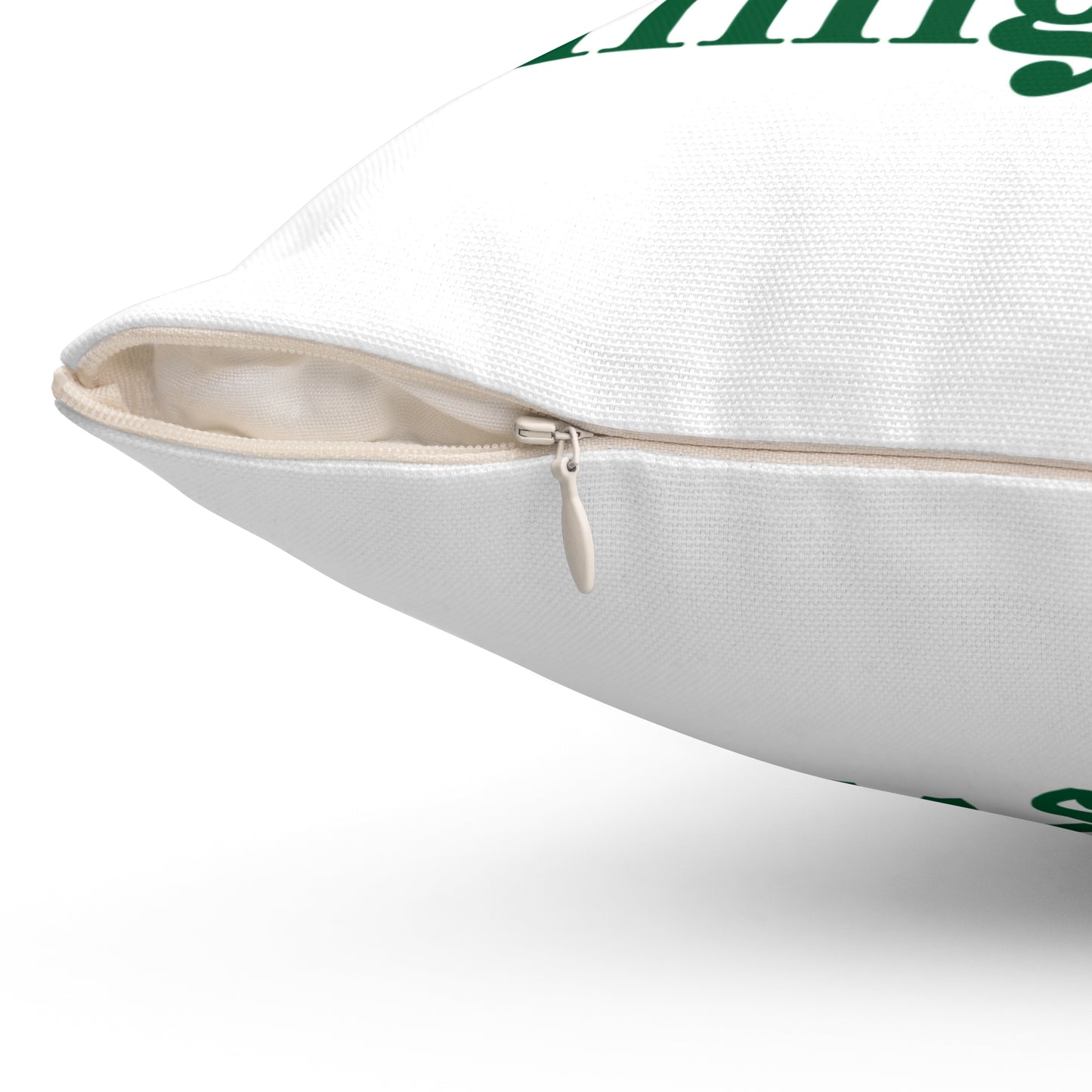 I Clover Killingworth Spun Polyester Square Pillow