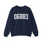 06883 Weston CT Zip Code Unisex Heavy Blend™ Crewneck Sweatshirt