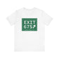 Vintage Exit 67S WCP Sign Unisex Jersey Short Sleeve T-Shirt