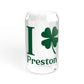 I Clover Preston Sipper Glass, 16oz