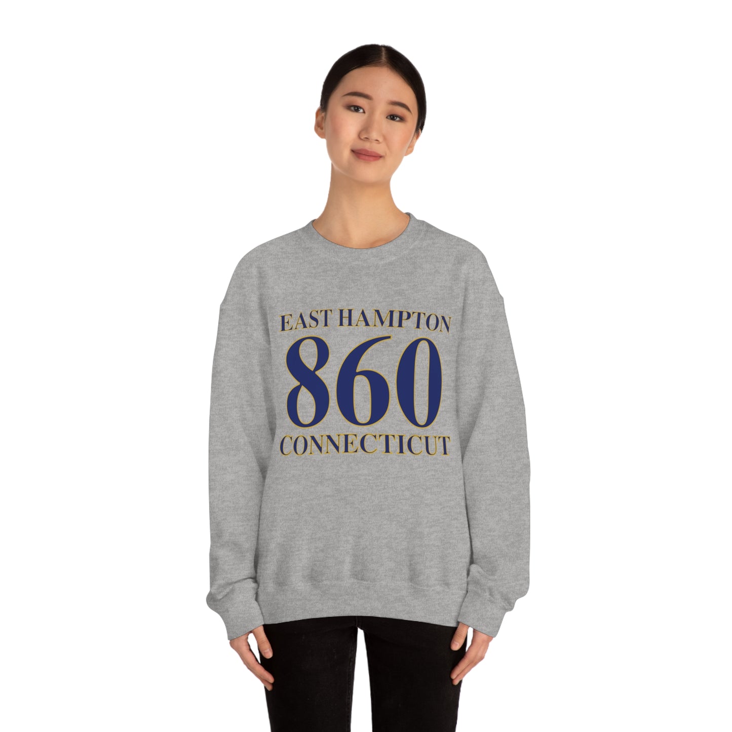 East Hampton 860 Connecticut Unisex Heavy Blend™ Crewneck Sweatshirt