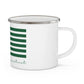 New London Connecticut St. Patrick’s Day Flag Enamel Camping Mug