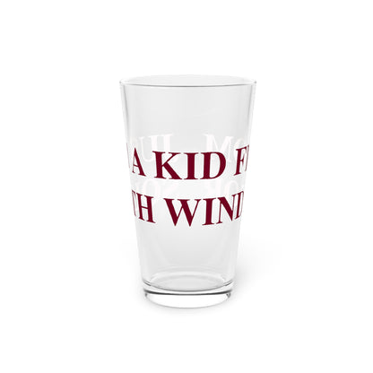 Just a kid from South Windsor Pint Glass, 16oz