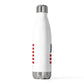 Stamford Connecticut Flag 20oz Insulated Bottle